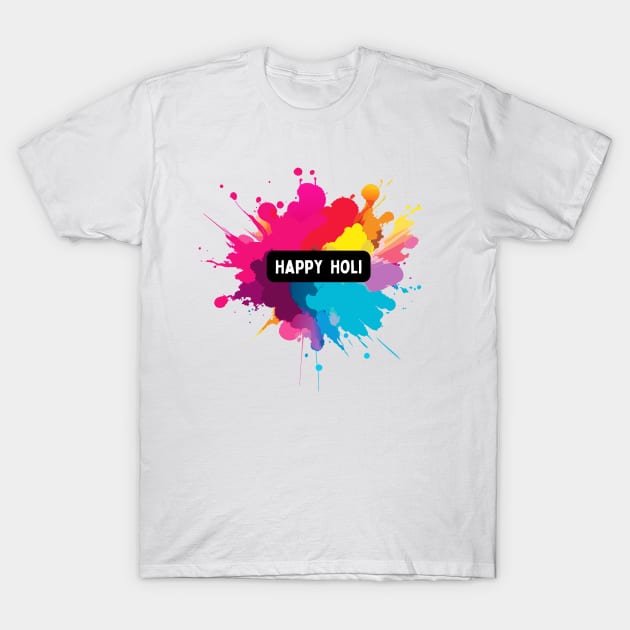 Happy Holi T-Shirt by teeauthority